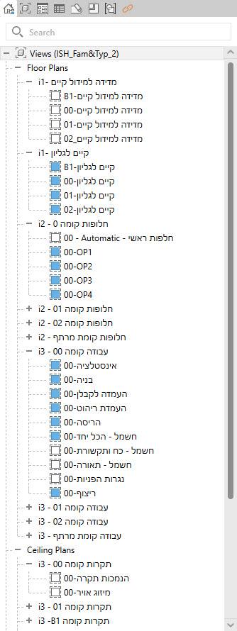 הבראוזר של הטמפלט לעיצוב פנים