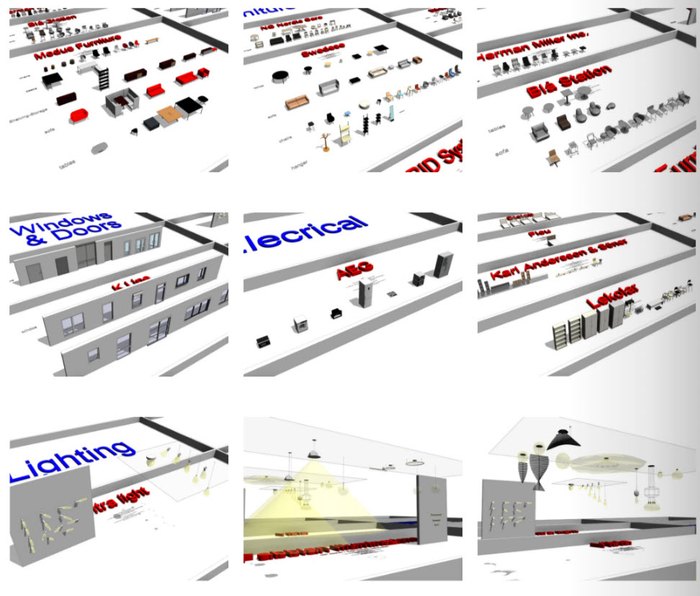 קטלוג BIM Objects